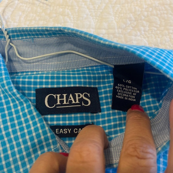 Chaps Short Sleeve Button Down - Picture 2 of 2